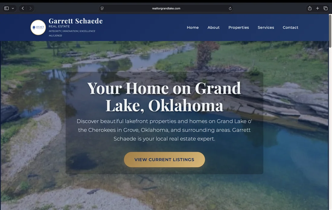 Garrett Schaede Legacy Real Estate Website